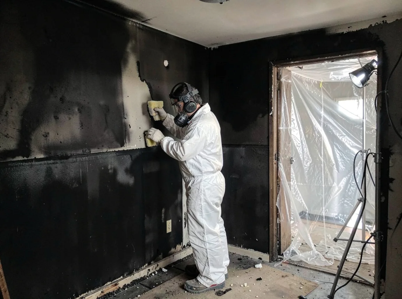 Fire Damage Restoration company in Bannock, OH